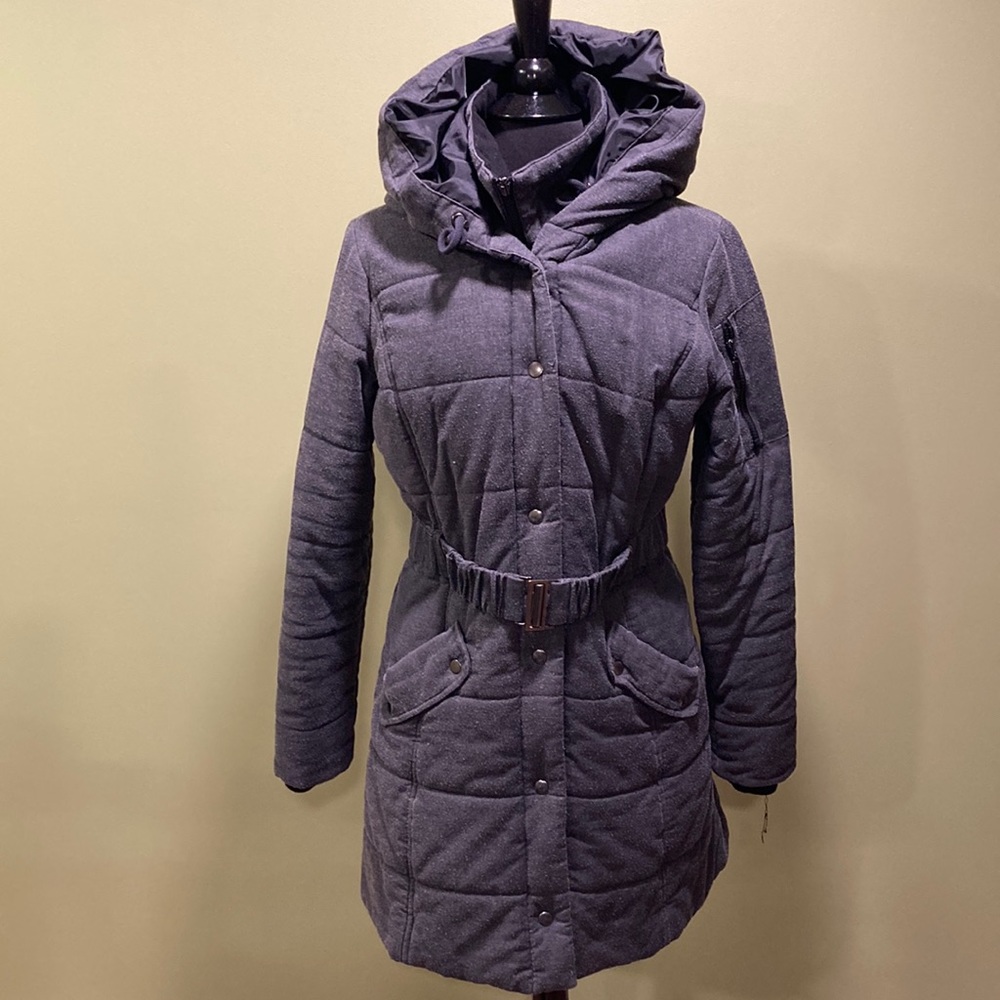 Mossimo Hooded Long Winter Coat